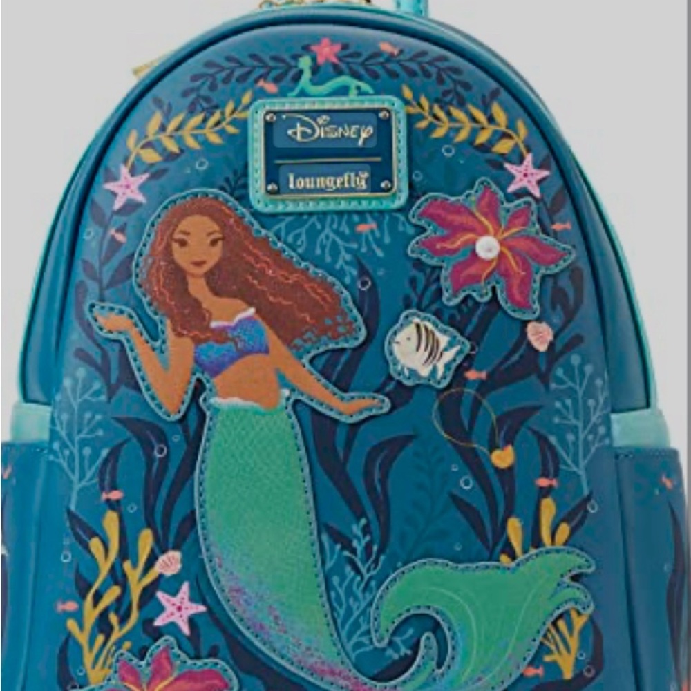 Loungefly Disney Ariel Blue Backpack